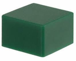 B32-1270, Key cap dark green 9 x 9 mm, Omron