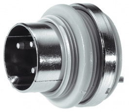 MASEI 3100, DIN Connector, Plug, 3 Poles, 4A, 34VAC/VDC, Hirschmann