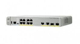 WS-C3560CX-8PT-S, PoE Switch, 1Gbps, 124W, RJ45 Ports 10, PoE Ports 10, Cisco Systems