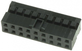90311-018LF, Socket housing, Minitek 2x9-pin 2x9P, FCI (Amphenol FCI, AFCI))