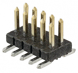 M50-3600542, Straight pin header SMD 2x5P, Harwin