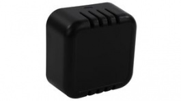 CBRS03VBK, Room Sensor Enclosure, Size 3, Vented, Black, 51x51x25.5mm, CamdenBoss