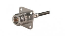25 N-50-3-7/133 NE, RF Connector, N-Type, Brass, Socket, Straight, 50Ohm, Crimp Terminal, Huber+Suhner