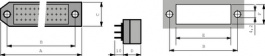 2-1393725-1, C42334-A49-A6 Multipole socket 39P, TE Connectivity