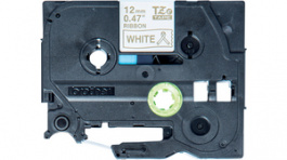 TZE-R234, Label tape,Gold on White,Ribbon,4 m, Brother