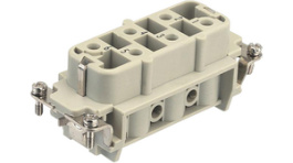 09310062701, Разъем: HAN; "мама"; HSB; PIN:6; 6+PE; размер 16В; зажим под винт, Harting