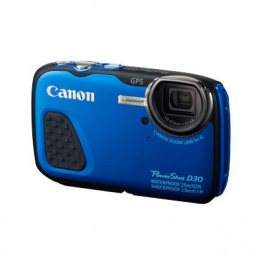 9337B011, PowerShot D30, blue, 5 mm - 25 mm; 12 MegaPixe, CANON