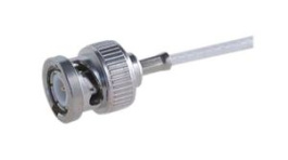 11 BNC-50-2-13/133 NH, RF Connector, BNC, Brass, Plug, Straight, 50Ohm, Crimp Terminal, Huber+Suhner