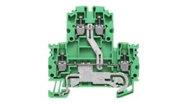 1041620000, PE Terminal, 800V, Screw, 4 Poles, 2.5mm\x1a, Green / Yellow, Weidmuller