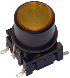 1FS094, Cap round diam. 9.6 mm black, MEC
