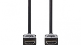 CVGP34000BK10, HDMI Cable with Ethernet M-M HDMI Plug - HDMI Plug 1m, Nedis (HQ)