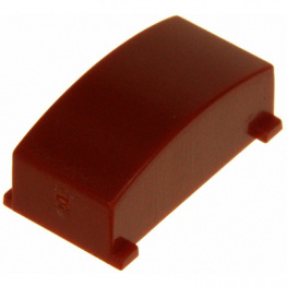 1630008, Cap red 12.3 x 6.3 mm 12.3 x 6.3 x 4.8 mm, MEC
