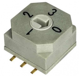 RND 210-00115, PCB coding switch BCD 3+2, RND Components