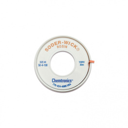 SW50-4-100, Desoldering braids 2.8 mm, Chemtronics