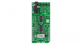 MIKROE-2455, ECG Click Electrocardiogram Sensor Module 5V, MikroElektronika