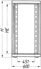 20230-431, Door 12U(HE), Schroff