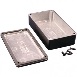 1550WBBK, Корпус: универсальный; Х:64мм; Y:115мм; Z:30мм; 1550; алюминий, Hammond