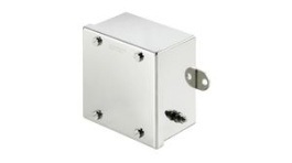 1058850000, Metal Enclosure 100x190x190mm Stainless Steel Silver IP66, Weidmuller