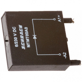 7-1393163-6, Защитный модуль; Назначение: MT78740,MT78745; Монтаж: панелька, Schrack / TE