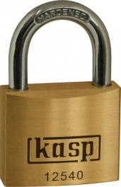 K12540A1, Padlock brass 40 mm, Kasp
