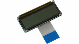 DEM 16221 FGH-PW, Alphanumeric LCD Display 3.8 mm 2 x 16, Display Elektronik