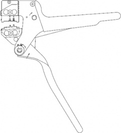 1762625-1, PEW12 Hand Tool For 1827589-2 1871745-1, TE Connectivity