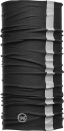 DRYCOOL-REF-BLACK, Reflective multi-purpose headwear Size one size black, Buff