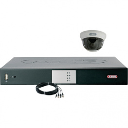 TVVR31103, Комплект видеонаблюдения с одной купольной видеокамерой, ABUS
