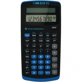 TI-30 ECO RS, Pocket calculator, Texas Instruments
