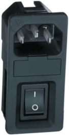 4304.6064, Разъем: питания AC; IEC 60320; 6762; гнездо; "папа"; 10А; 250ВAC, Schurter