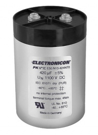 E50.N15-604NG0, PK16XI_600µF_0,9kVDC_85x155_NG_rs_NF, ELECTRONICON