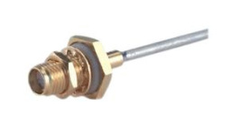 24 SMA-50-2-15/111 NH, RF Connector, SMA, Beryllium Copper, Socket, Straight, 50Ohm, Solder Terminal, Huber+Suhner
