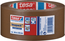 04100 50MM X 66 M BROWN, Packing tape brown 50 mmx66 m, Tesa