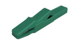 AK 2 S GREEN, Alligator Clip, Green, 25A, Hirschmann