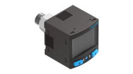 SPAN-P10R-G18M-PN-PN-L1, Piezoresistive Pressure Sensor, G1/8", M5, 0 ... 10 bar, IP40, Festo