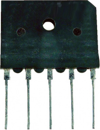 DBI25-16A, Мостовой выпрямитель трехфазный 1600 V 25 A, Diotec Semiconductor