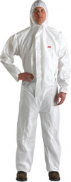 4510L, Protective overall Size L white, 3M