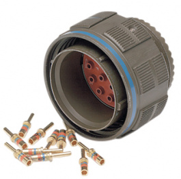 D38999/26WF11PN, Cable plug 19-11 11P, Amphenol