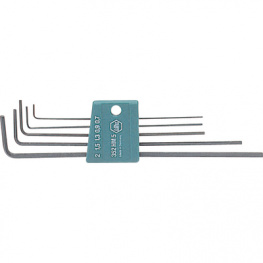 06382, Набор: набор ключей; 5шт; шестигранный, Wiha