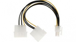 CCGP74210VA015, Internal Power Cable 2x Molex Male - PCI Express Female 150mm Multicolour, Nedis (HQ)