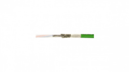 74001 GR, Ethernet cable Cat.5e   4 , Shielding material Aluminium/polyester foil Green, Alpha Wire