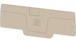 1521530000 [50 шт], AEP 4C 2.5 End plate Beige, Weidmuller