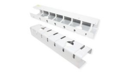 17.03.1304, Cable Organizer Tray, White, Suitable for Desk Mount, Roline
