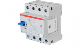 F204 B-63/0,03, RCD circuit breaker 63 A 30 mA 3 + N, ABB