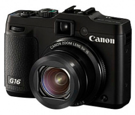 8406B011, PowerShot G16 black, CANON