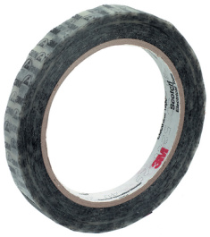 40 25.4MMX66M, Antistatic Utility Tape, Polyester, 3.9 kV, 66 m x 25.4 mm, 3M