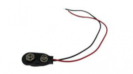 RND 305-00040, Battery Connnector, Snap-On, 1x 9 V, 30mm, RND Components