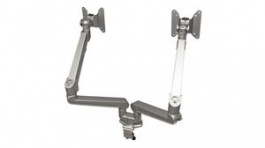 17.03.1148, Dual LCD Monitor Stand, Pneumatic, 75x75/100x100, 8kg, Roline
