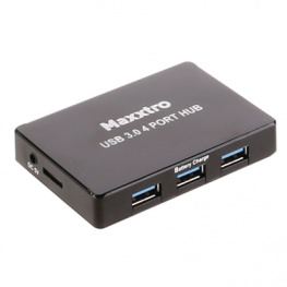 MX-U3HU05-4, Hub USB 3.0 4x, Maxxtro