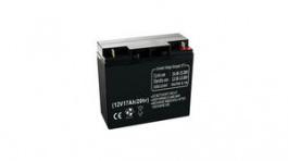 RND 305-00087, Lead-Acid Battery, 12V, 17Ah, RND power